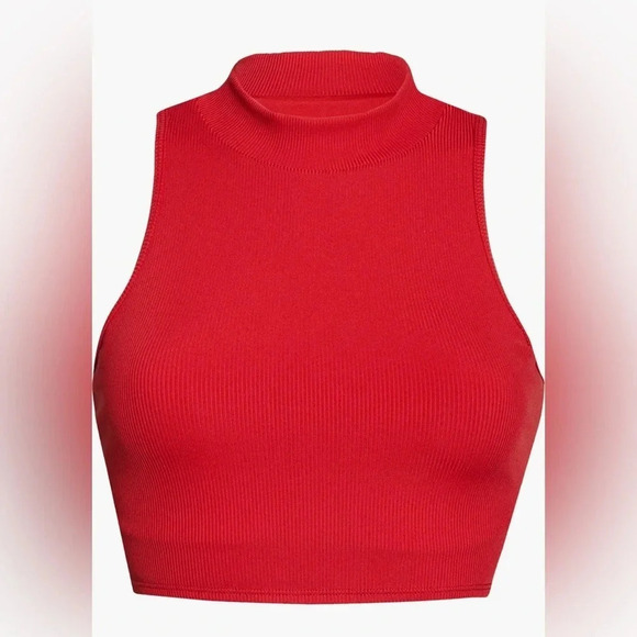 Alo Yoga Goddess Dynamite Mock Neck Top Size XS B2426 - Picture 6 of 8
